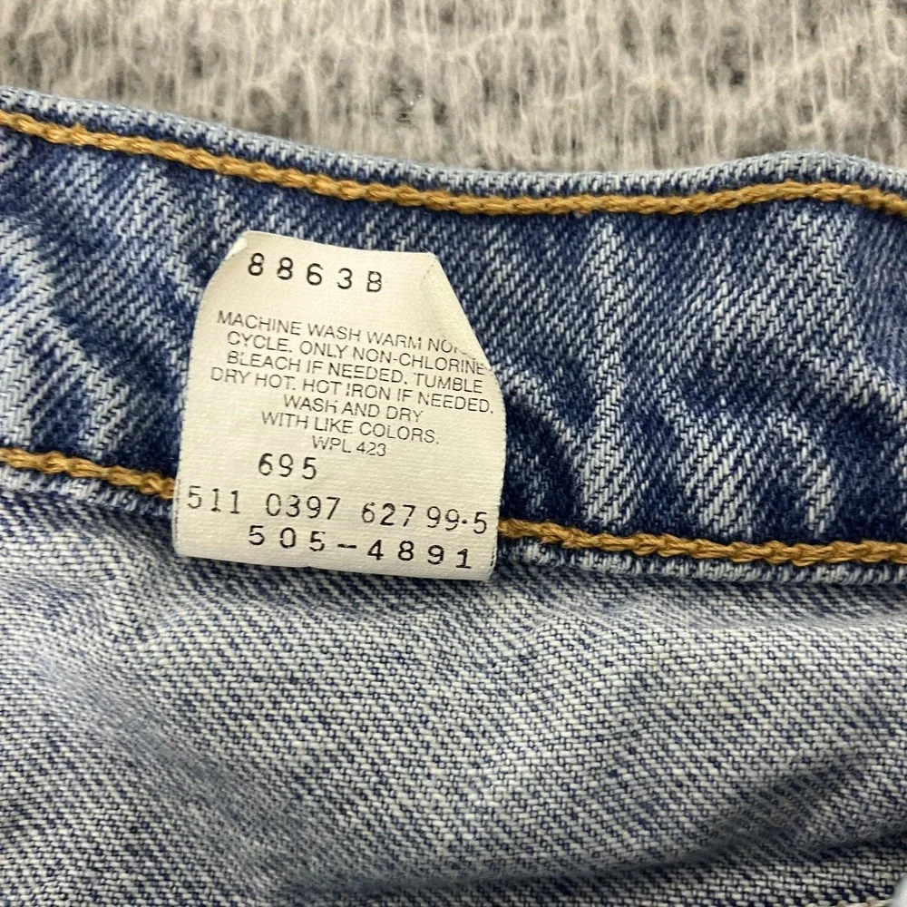 Levi's Light Blue Straight Jeans